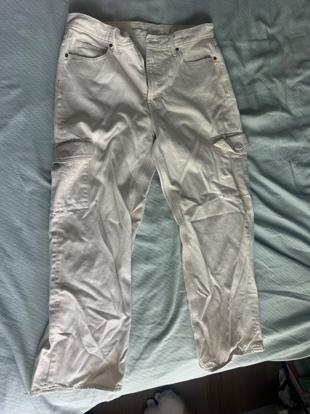 Wide Leg White Pants